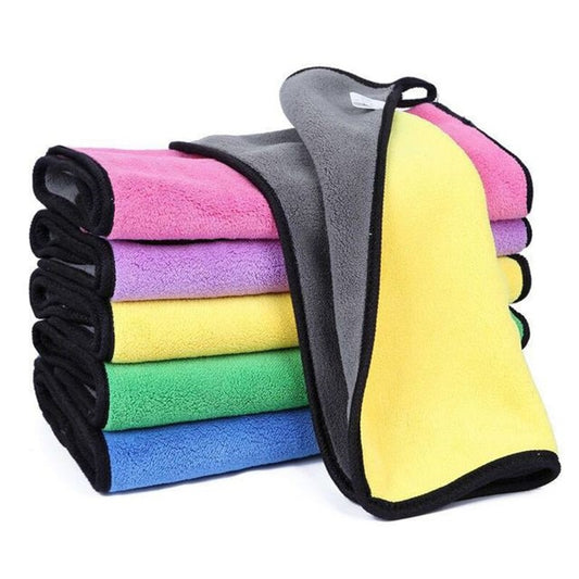 Bale of multi colored towels